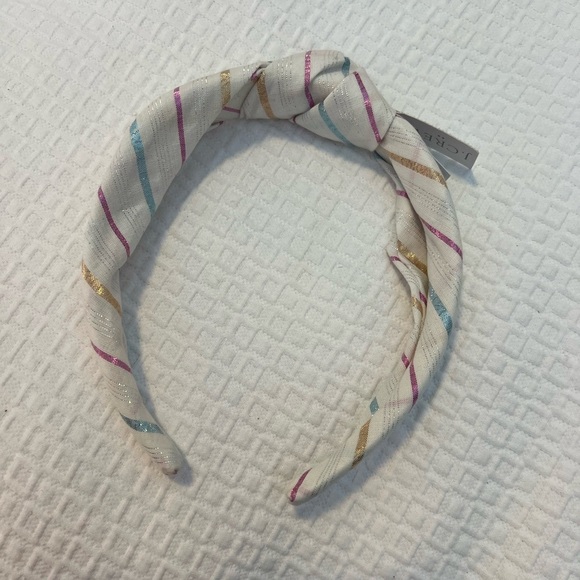 J.Crew Multicolor Striped Knot Headband - Picture 4 of 14